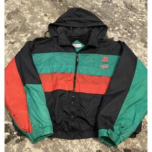 VINTAGE Competitors View Bobby Labonte Interstate Batteries Nascar Jacket, XL